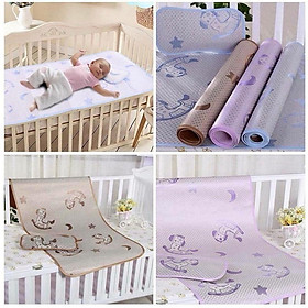 Mua Chiếu lụa điều hoà cho bé kèm gối  Chiếu lụa điều hòa cao cấp cho trẻ