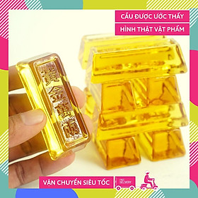 Mua Thỏi vàng khối Thần Tài phong thủy chiêu tài nạp lộc lưu ly