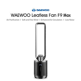 Quạt không lá Xiaomi Youpin DAEWOO F9 Pro với tính năng lọc không khí Điều khiển cảm ứng yên tĩnh Quạt điện 220V