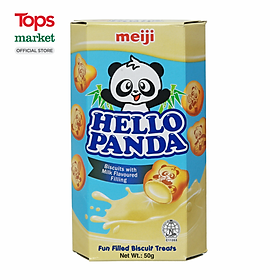 Bánh Gấu Nhân Kem Sữa Meiji Hello Panda 50G