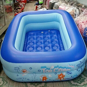 Mua Bể Bơi Phao Bơi 3 Tầng ĐỦ SIZE 1m - 1m3 - 1m5 bơm hơi  có đáy chống trượt  thành bể dày đẹp