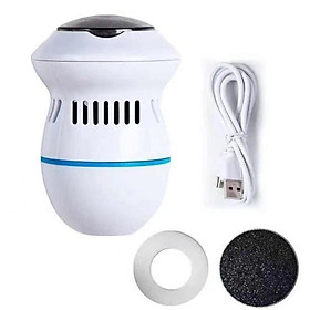 Máy Chà Gót Chân, ( HÌNH NẤM )  Máy Mài Gót Chân Tẩy tế bào chết, tại Nhà, tiện dụng,Sạc Pin Tích Điện..