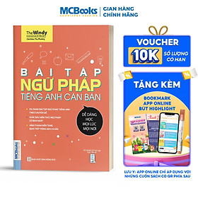 Sách Bài Tập Ngữ Pháp Tiếng Anh Căn Bản (Tái bản 2020)