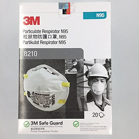 3M face mask 8210 hộp ( 20 cái ) chống bụi