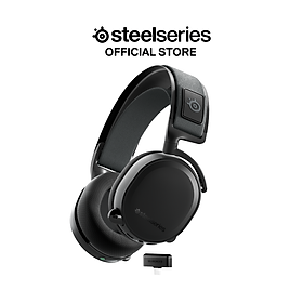 Mua Tai nghe chụp tai gaming không dây SteelSeries Arctis 7+ Wireless màu đen/trắng  thời gian nghe 30H  Hàng chính hãng  Bảo hành 1 năm