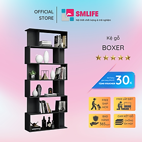 Mua Giá sách gỗ phong cách hiện đại đẹp SMLIFE Boxer