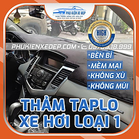 Thảm taplo Nhung Lông cừu 3 lớp chống trượt, thảm chống nóng taplo ô tô