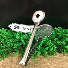 Mua Kẹp gấp đồ chiên có lưới làm ráo dầu - Inox không rỉ C.Lượng size lớn 30x 12cm - Dụng cụ nhà bếp. Chuyên phục vụ Sp Gia