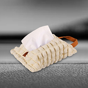 Creative Tissue Box Cover Organizer Napkin Case for Desk Office Household