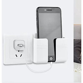 Mua Kệ dán tường để remote giá đỡ sạc điện thoại(chữ nhật)