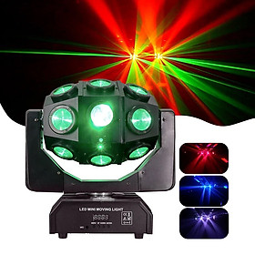 Mua  GTP   ĐÈN MOVING 18 BÓNG + LASER - ĐÈN SÂN KHẤU - DÙNG TRONG VŨ TRƯỜNG   QUÁN BAR ..