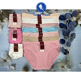 Quần Lót Nữ Cotton 3014 Đơn Giản Co Giãn Tốt Bán Combo Giá Rẻ Màu Ngẫu Nhiên