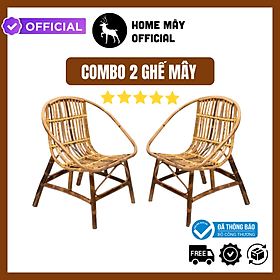 Mua Combo Bàn ghế mây tre đan tự nhiên  phù hợp làm quán Cafe / bàn ghế ban công gia đình