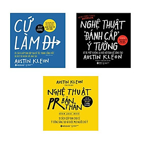 Combo 3 Cuốn Nghệ Thuật PR Bản Thân + Nghệ Thuật Đánh Cắp Ý Tưởng + Cứ Làm Đi