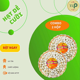 MẪU TẾT  COMBO 2 HỘP HẠT DẺ CƯỜI CAO CẤP TÂN LỘC PHÁT- MỖI HỘP 350GR