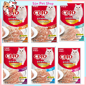 Pate Ciao dành cho mèo thơm ngon, bổ dưỡng (Gói 60g)