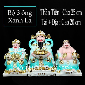 THẦN TÀI THỔ ĐỊA PHÚ QUÝ +THẦN TIỀN XANH LAM