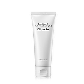 Gel rửa mặt tẩy tế bào chết loại bỏ mụn đầu đen, kiểm soát nhờn Ciracle Pore Control Daily Wash Peeling Gel 100ml