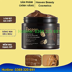 Tẩy Tế Bào Chết Cà Phê Đắk Lắk COCOON Làm Sạch Da Chết DÀNH CHO BODY 200mlc