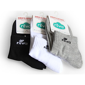 Tất Thể Thao Nam Xù Sợi Bông Mềm Cổ Trung  MS3 ( Sản Phẩm Giao Màu Ngẫu Nhiên)