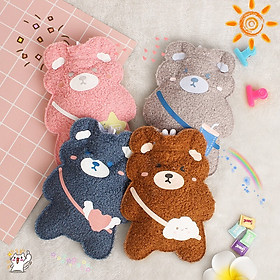 Combo 2 Túi chườm nóng đau bụng kinh nguyệt họa tiết chibi dễ thương dung tích 300ml , dùng cho các bạn nữ chườm khi đau bụng. Giao màu ngẫu nhiên.