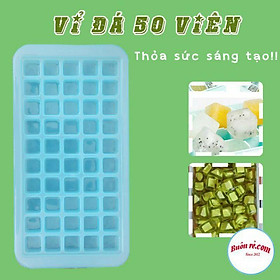 Mua KHAY LÀM THẠCH LÀM ĐÁ TRÒN  VUÔNG VỈ 50 VIÊN