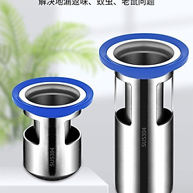 Mua Phụ kiện Ngăn mùi nhà tắm - INOX 304 lắp thoát sàn chống mùi hôi ngăn vi khuẩn trào ngược lên