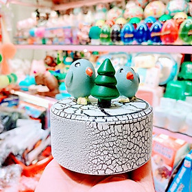 Hộp Nhạc Thạch Cao - Blue Bird