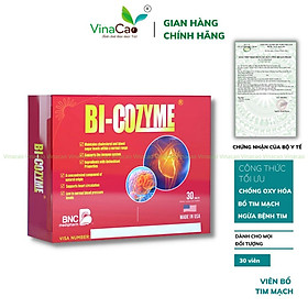 Mua Bi-Cozyme giảm nguy cơ tắc mạch máu  nhồi máu cơ tim
