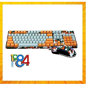 Mua Combo phím chuột Motospeed GS700 CAMO ORANGE - Hàng chính hãng