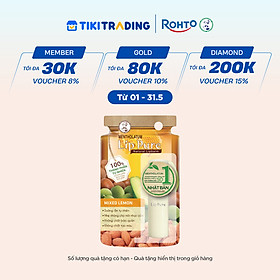 Son dưỡng môi không màu thành phần tự nhiên Lip Pure Mixed Lemon Chanh Mơ 3.9g