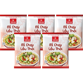 Thùng 30 Mì Chay Lẩu Thái VIFON 65g Gói