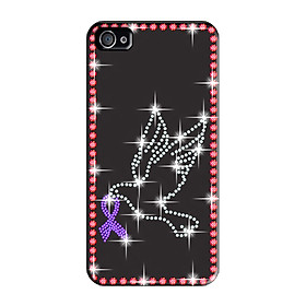 ỐP LƯNG ĐÍNH ĐÁ DÀNH CHO IPHONE 4