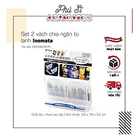 Mua Set 2 vách phân loại chia ngăn tủ lạnh Inomata