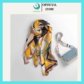 [VIDEO]- Khăn choàng cổ đi biển dáng dài, khăn lụa cao cấp đa năng 180cmx90cm- Qùa tặng cho phái đẹp- CHỌN MẪU