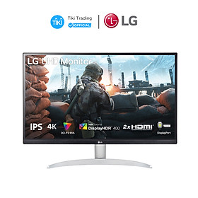 Màn hình máy tính LG UHD 4K 27'' IPS VESA DisplayHDR 400 27UP600-W - Hàng chính hãng