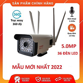 Mua Camera Ngoài Trời YOOSEE 516-4R 5.0MP 4 râu Xoay ngoài trời 36 LED siêu nét - HÀNG CHÍNH HÃNG