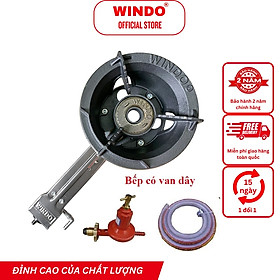 Mua Bếp Gas Công Nghiệp Khè WINDO - 5A2 TW | Bếp gas khè lửa lớn ổ cụm cao cấp nhập khẩu- Hàng Chính Hãng