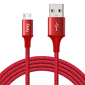 Cáp dù sạc nhanh mciro usb bagi dài 2m ms200 - hàng chính hãng