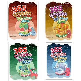 Sách: Combo 4 cuốn 365 Truyện Kể Hằng Đêm: Mùa Xuân + Mùa Hè + Mùa Thu + Mùa Đông