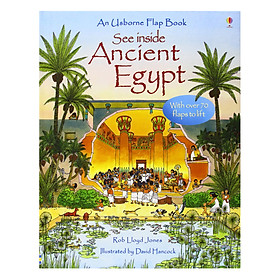 Hình ảnh Sách tương tác tiếng Anh - Usborne See Inside Ancient Egypt