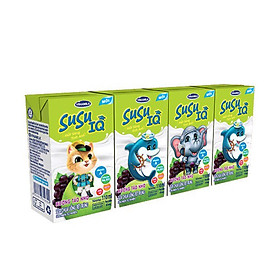 SỮA CHUA UỐNG SUSU IQ HƯƠNG TÁO NHO