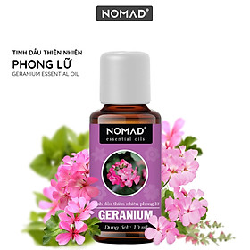 Hình ảnh Tinh Dầu Thiên Nhiên Hoa Phong Lữ Nomad Essential Oils Geranium