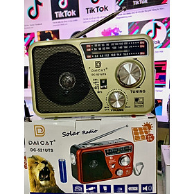 Đài FM Radio DC-521 UTS MẪU MỚI -Qùa tặng cho người thân yêu Hàng Chính Hãng