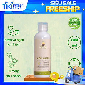 Hình ảnh Nước lau sàn Fuwa3e hữu cơ organic sả chanh khử mùi đuổi muỗi kiến diệt nấm mốc 100ml