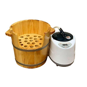 Mua Bồn xông đầu dưỡng sinh (1 bồn gỗ + 1 máy xông)