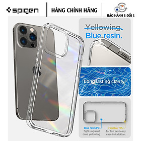 ỐP LƯNG DÀNH CHO IPHONE 14 PRO SPIGEN ULTRA HYBRID CRYSTAL CLEAR Mỏng, Siêu Trong Suốt - Hàng Chính Hãng