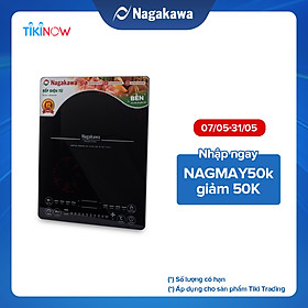 Bếp Từ Đơn Nagakawa NAG0705 (2000W) - Kèm Nồi Lẩu - Hàng Chính Hãng