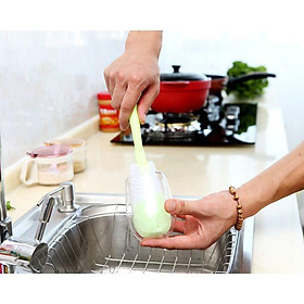 Mua cọ rửa ly  cốc  bình sữa cán dài
