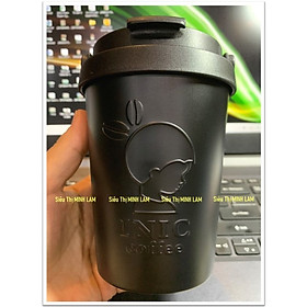 Mua Ly/ cốc CAFE INIC COFFEE + CÓ NẮP  CÓ QUAI XÁCH_355ML